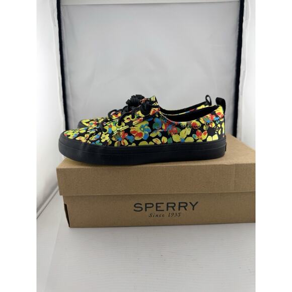 Sperry Women's Crest Vibe Floral Tokyo Sneakers Shoes Size 5.5M Memory Foam W/BX - Picture 4 of 10